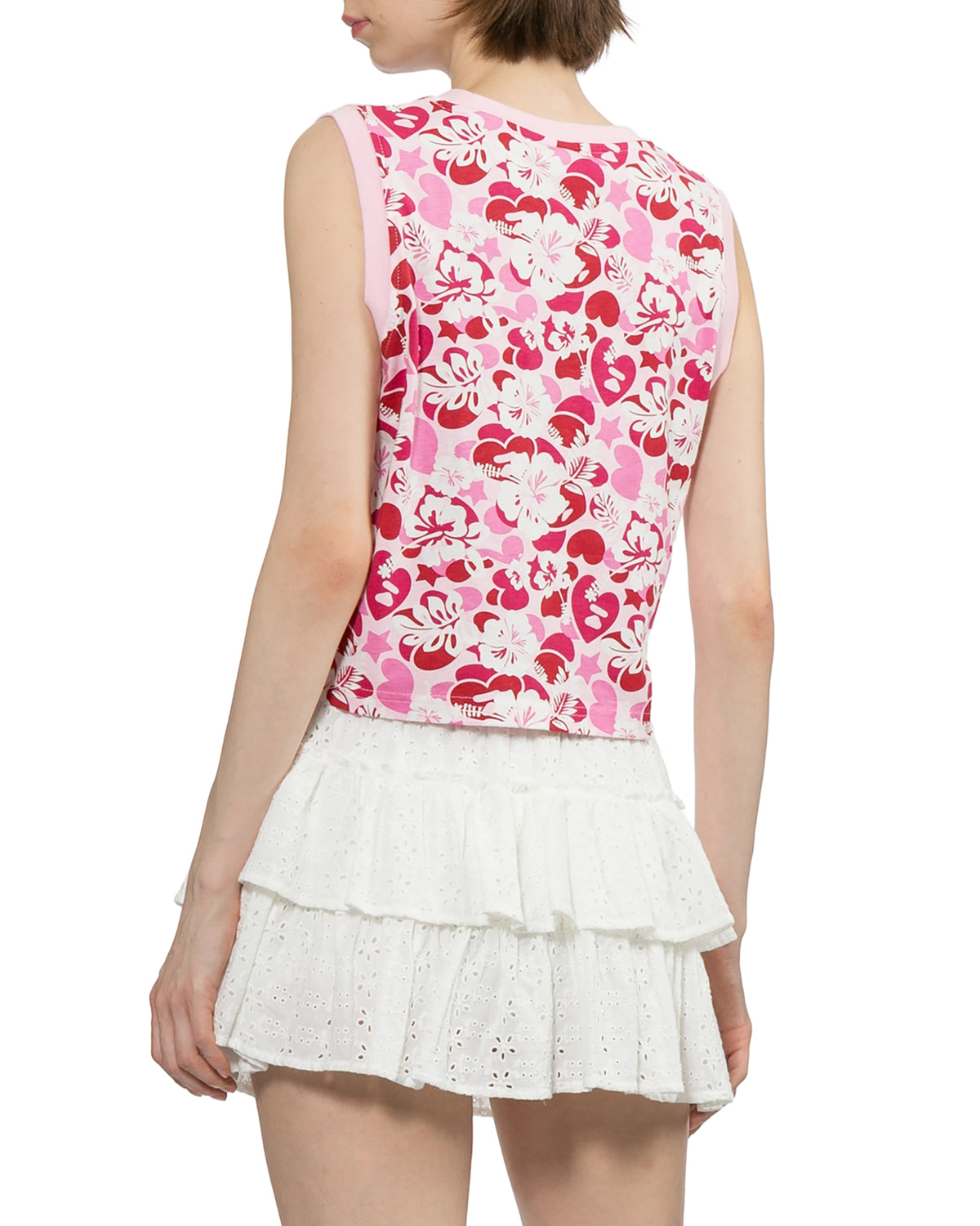 Floral tank top