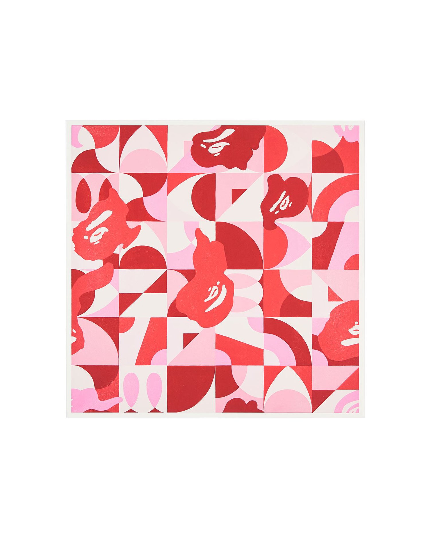 X ILIZABRE ABC Camo Pink By Alvaro Ilizabre