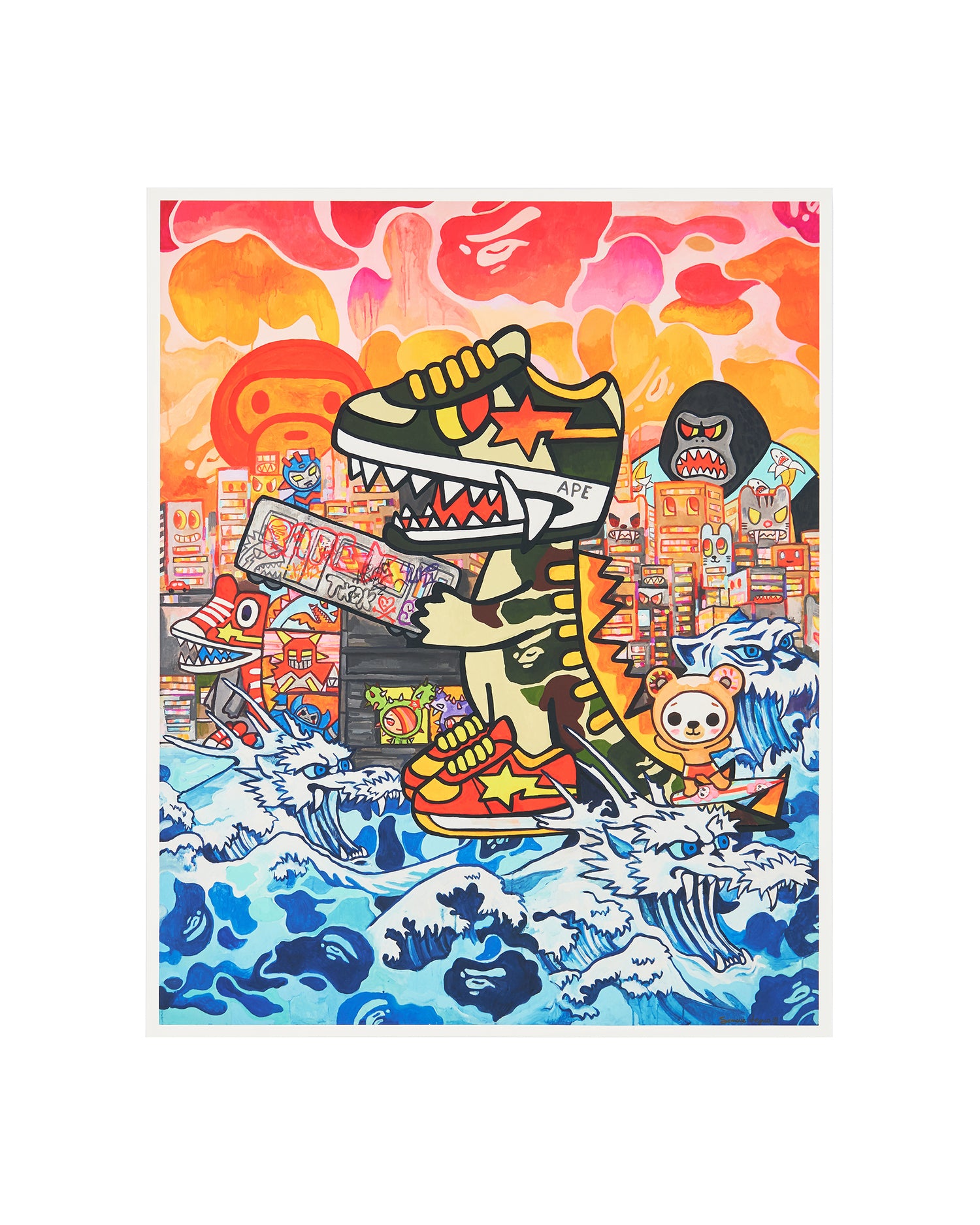 Military BAPE Sta™ Kaiju By Simone Legno