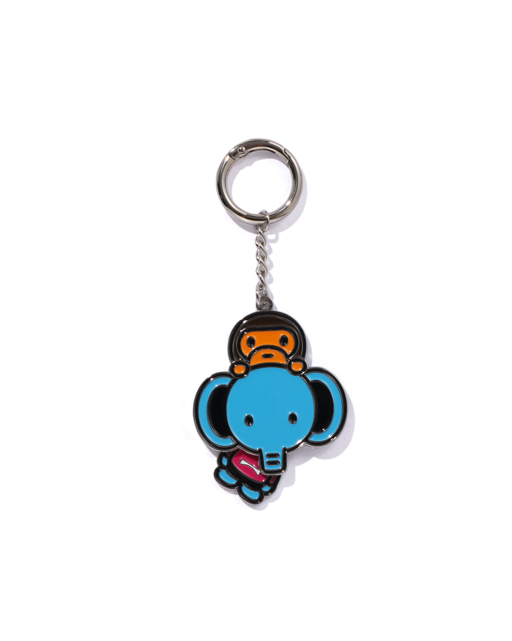 Kids Eleph on Baby Milo Metal Keychain