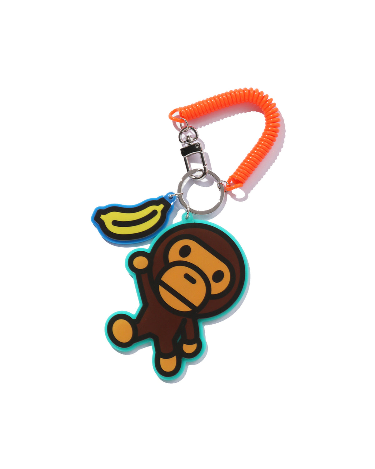 Kids Baby Milo Banana Coil Keychain