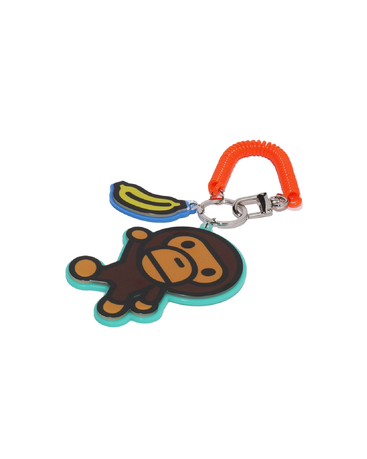 Kids Baby Milo Banana Coil Keychain