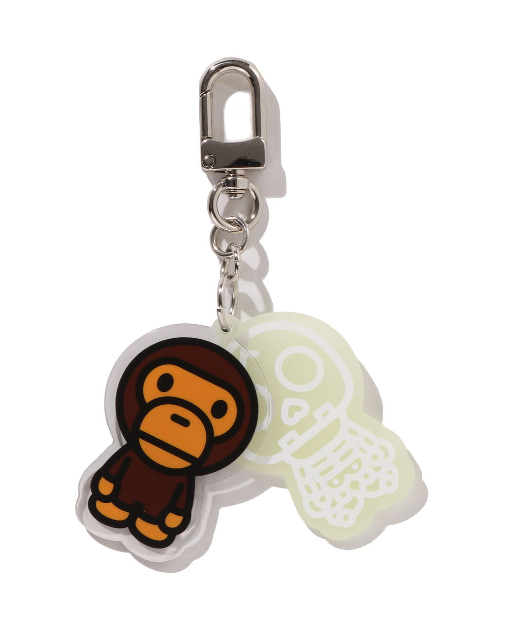 Kids Baby Milo Skull Acrylic Keychain