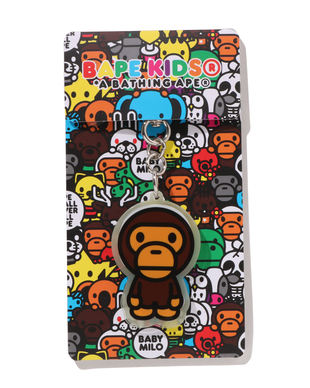 Kids Baby Milo Skull Acrylic Keychain