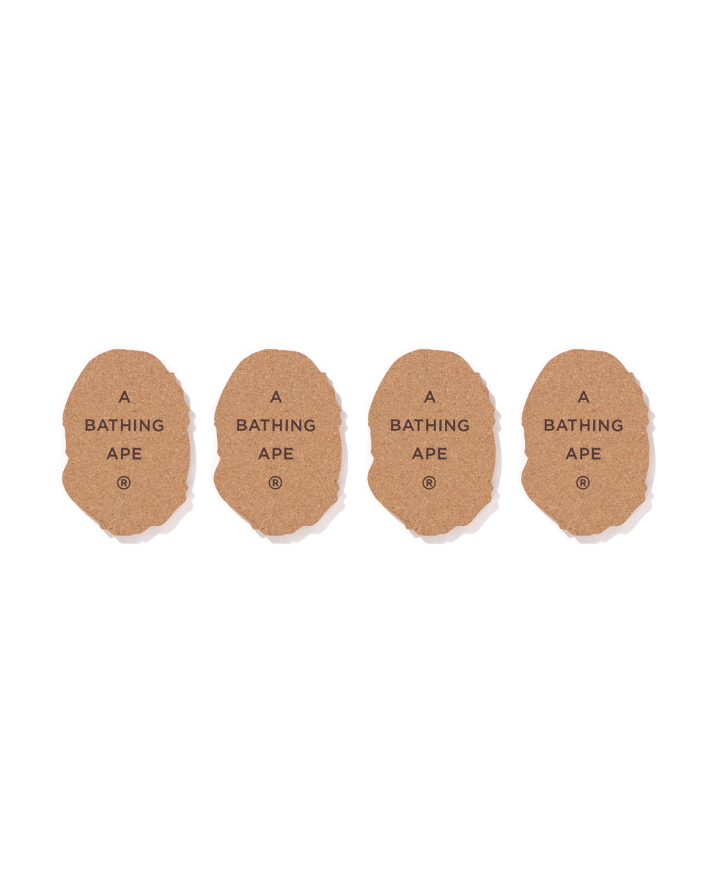 Ape Head Cork Coaster