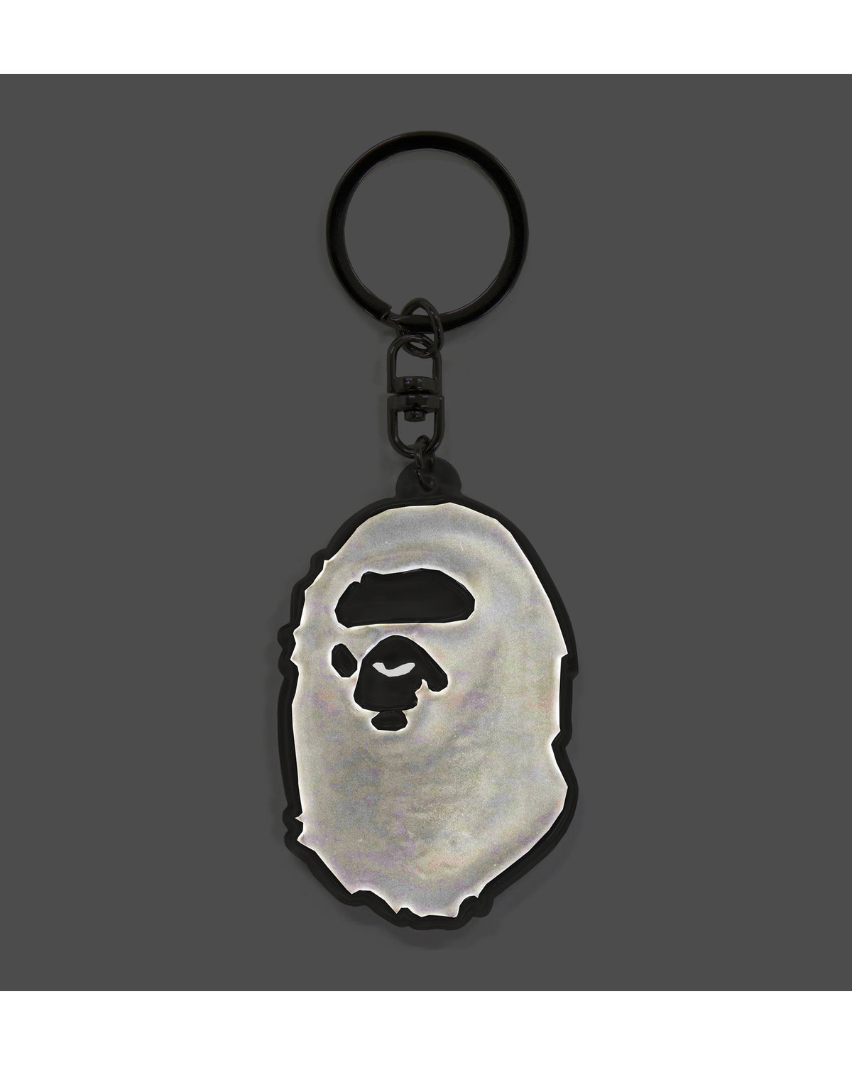 Ape Head Reflective Keychain