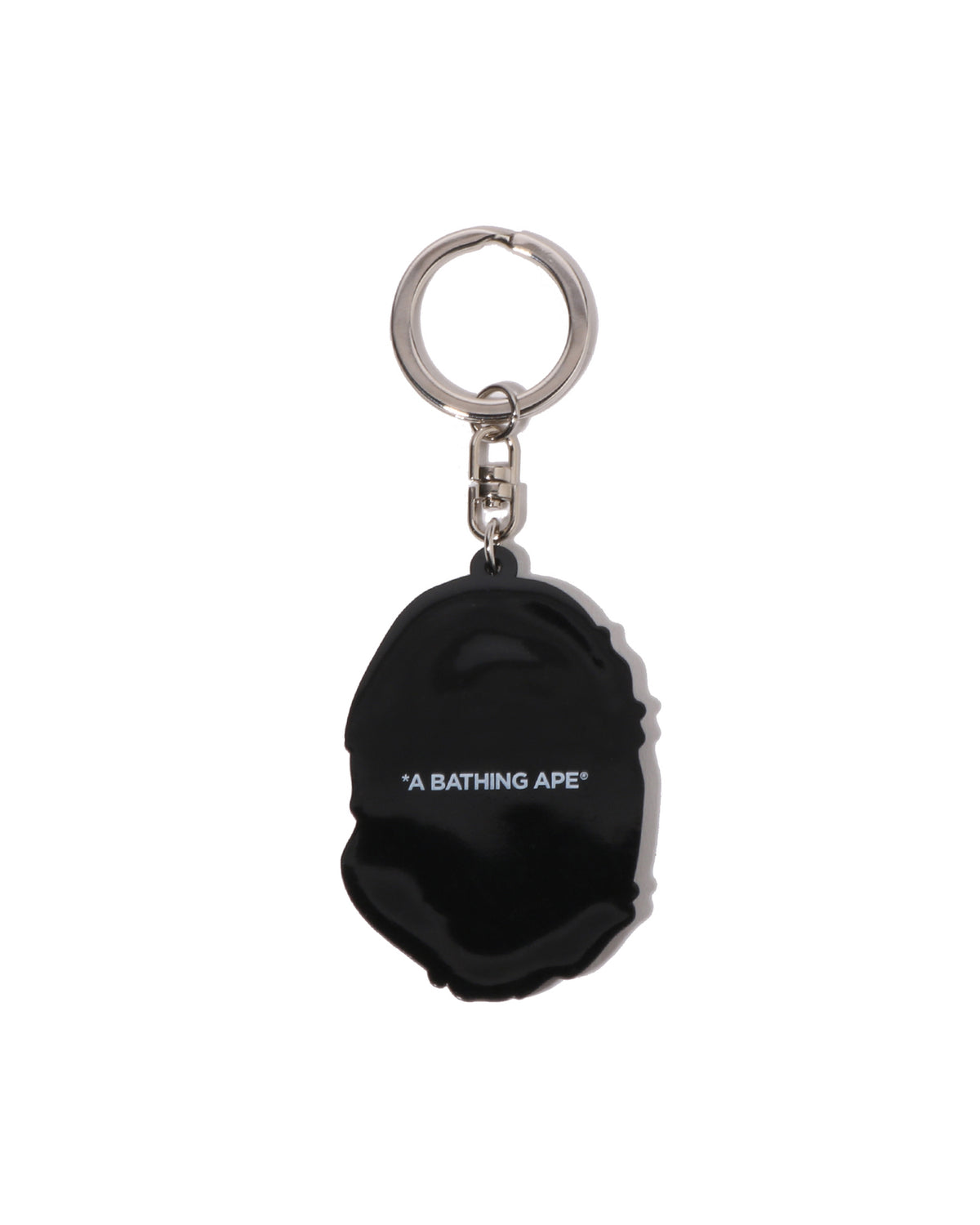 Ape Head Rubber Keychain
