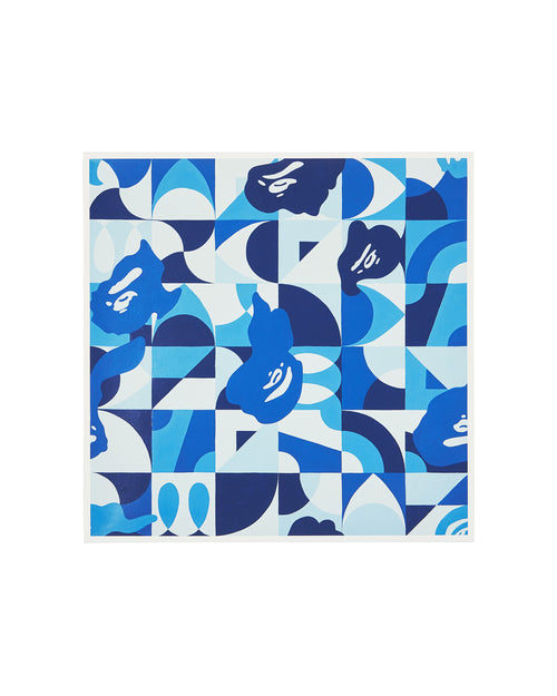 BAPE X Ilizarbe ABC Camo Blue By Alvaro Ilizarbe Print