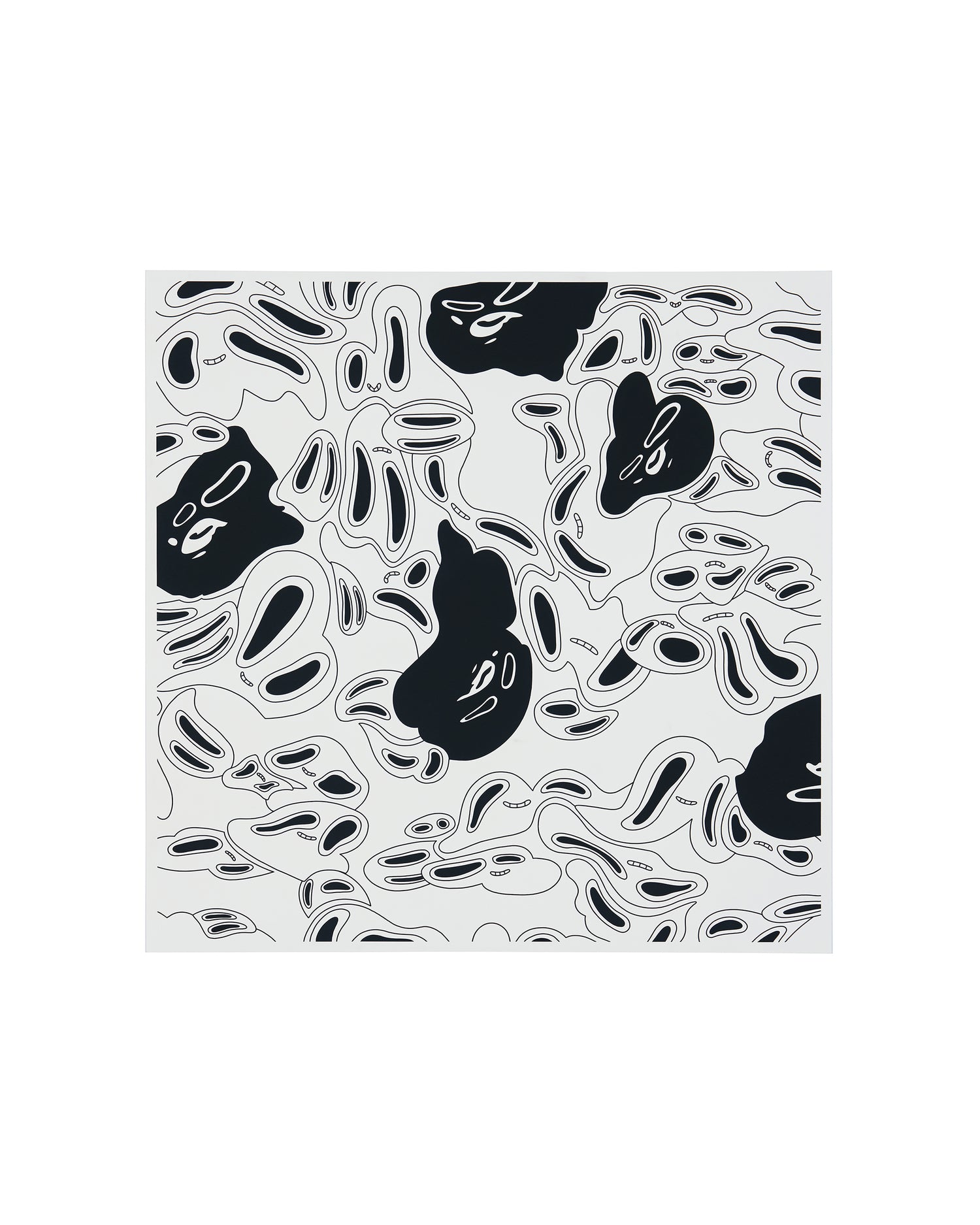 Only Have Eyes On You (Black_White) By Jasper Wong Print