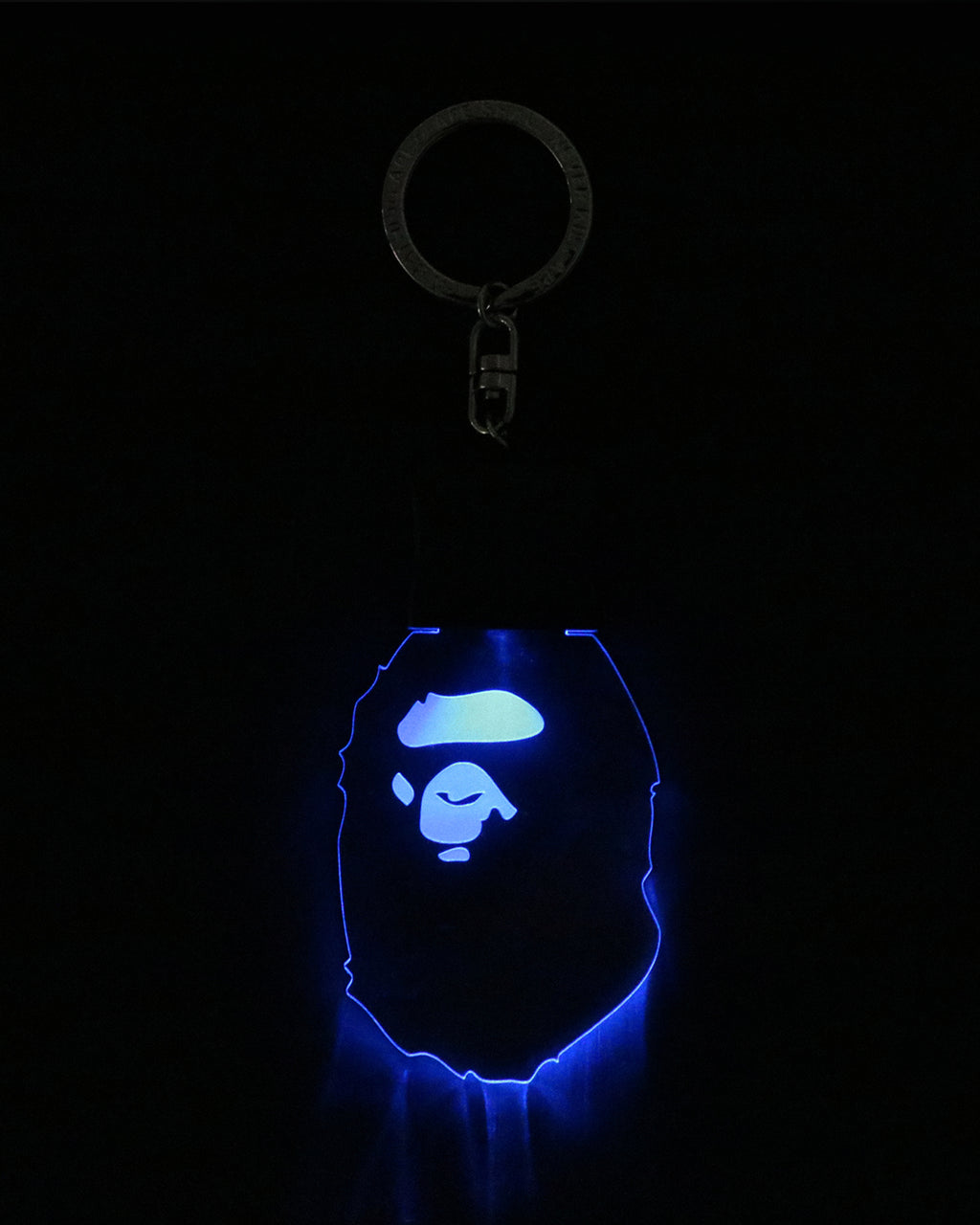 Ape Head Led Keychain