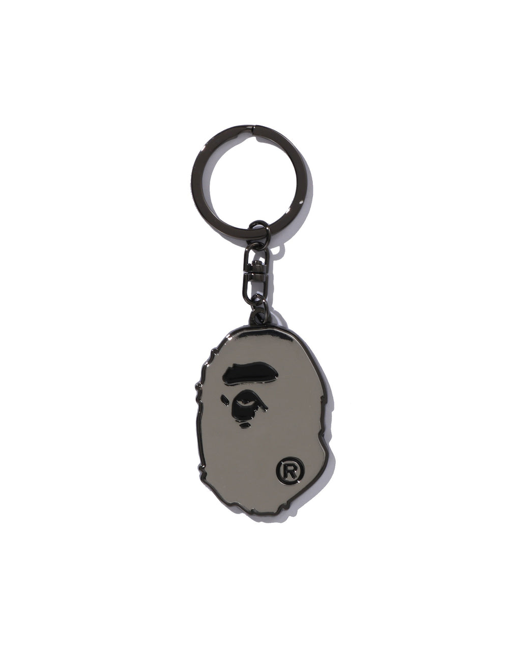 Ape Head Metal Keychain