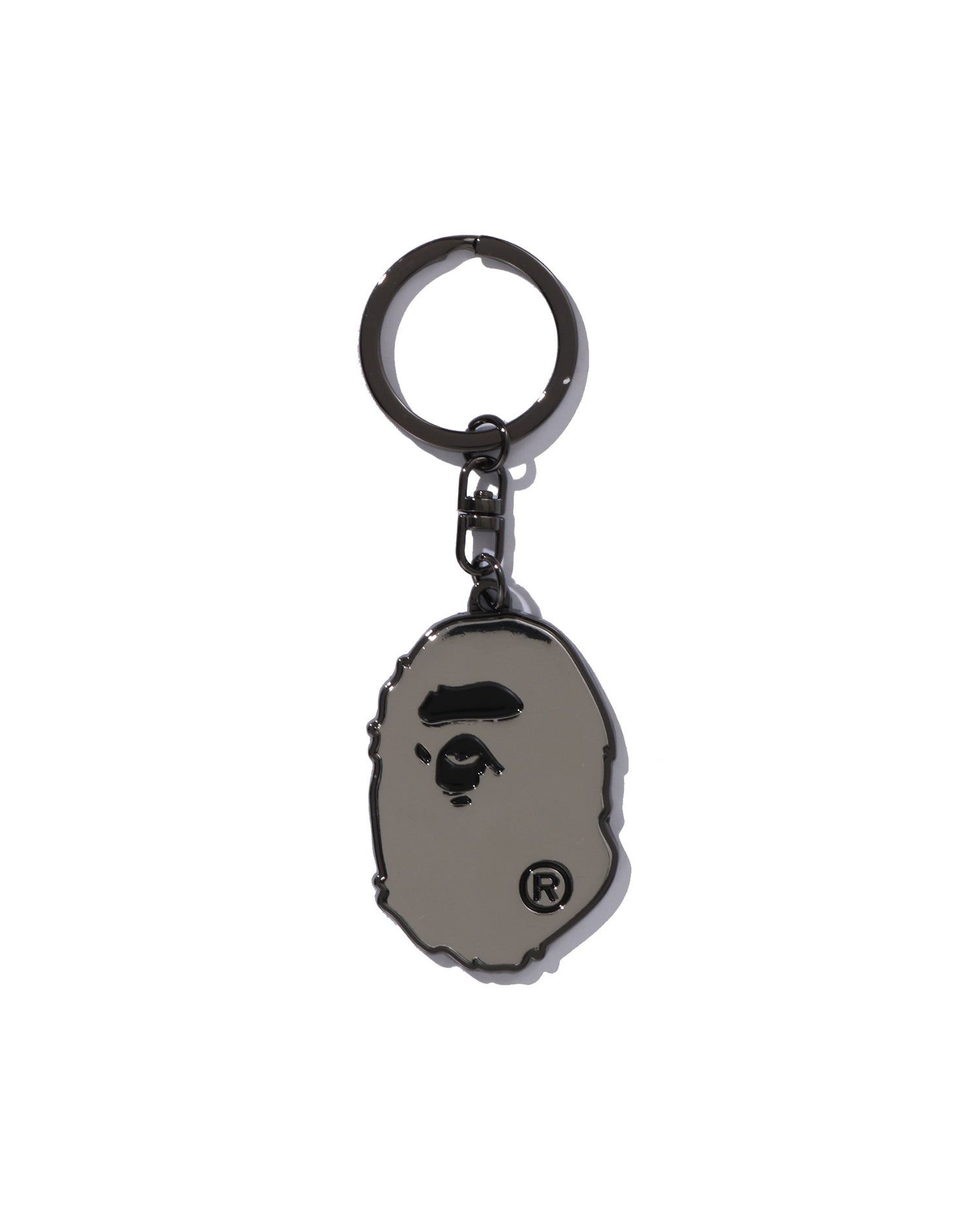 Ape Head Metal Keychain