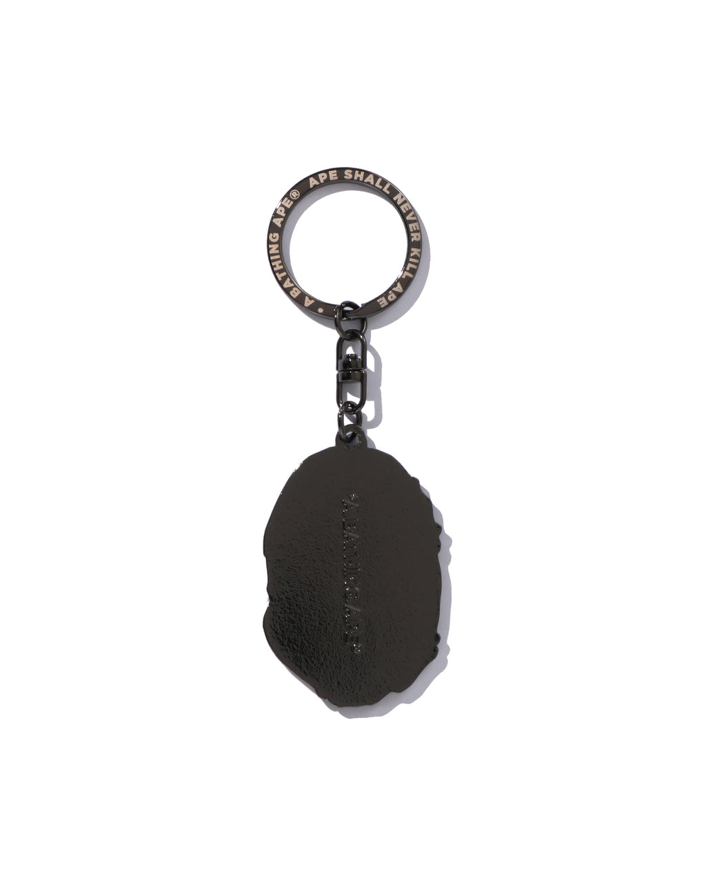 Ape Head Metal Keychain