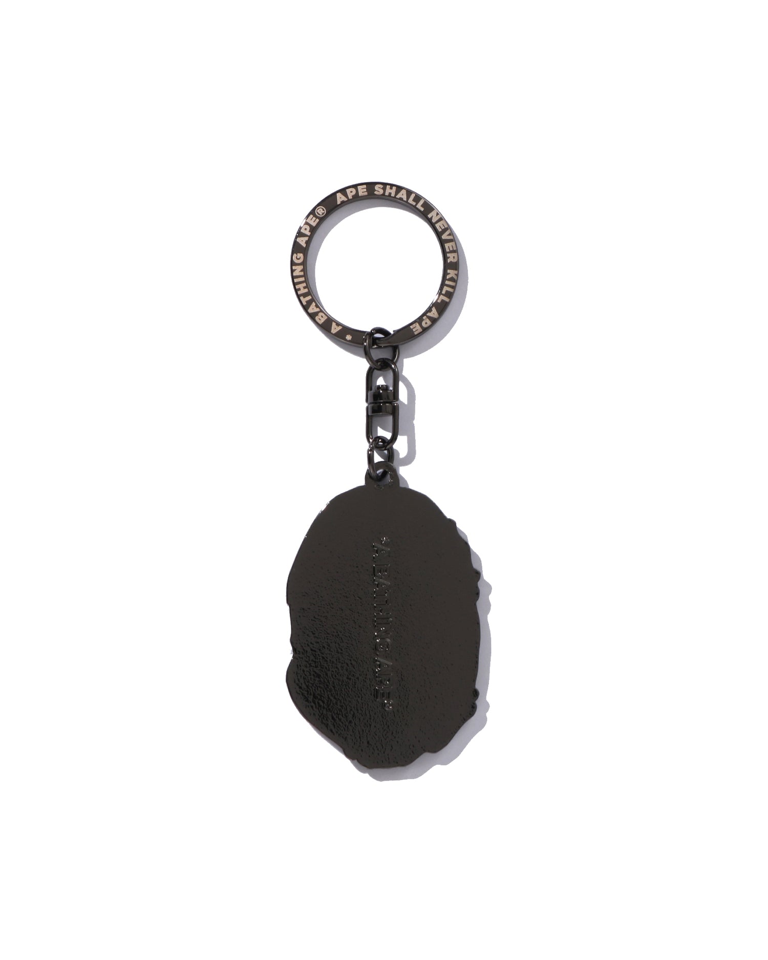 Ape Head Metal Keychain