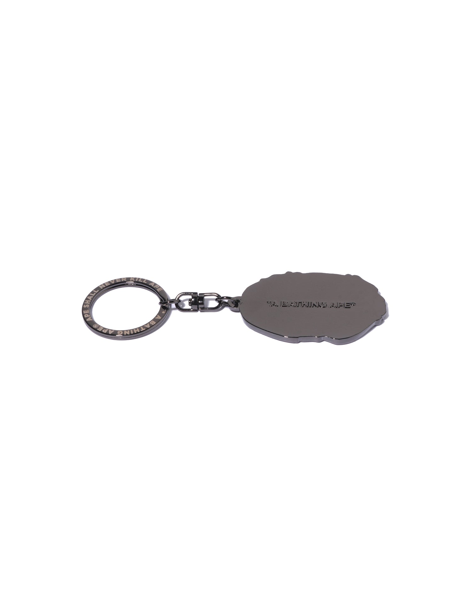 Ape Head Metal Keychain
