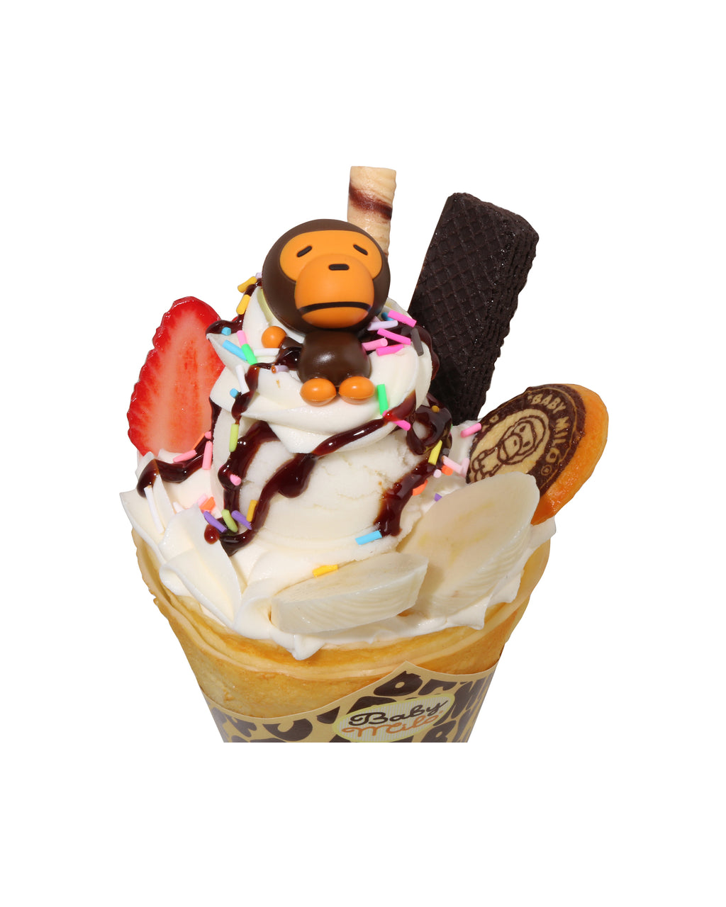 Milo on Crepe Food Sample