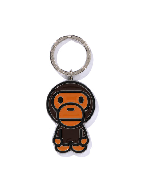 Baby Milo Metal Keychain