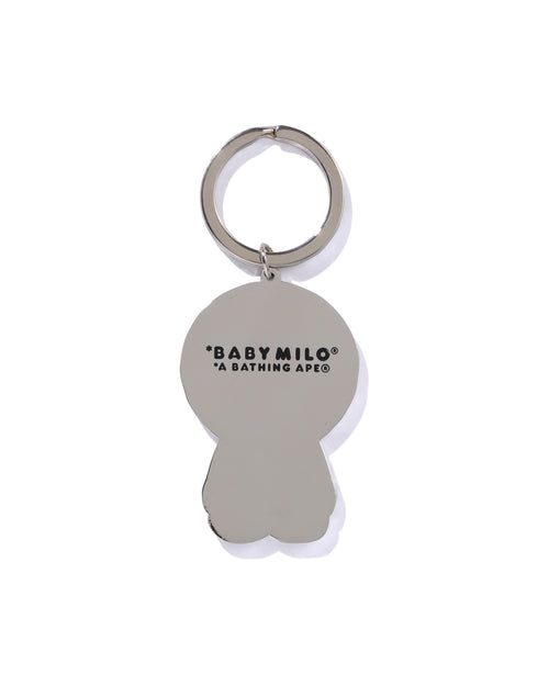 Baby Milo Metal Keychain