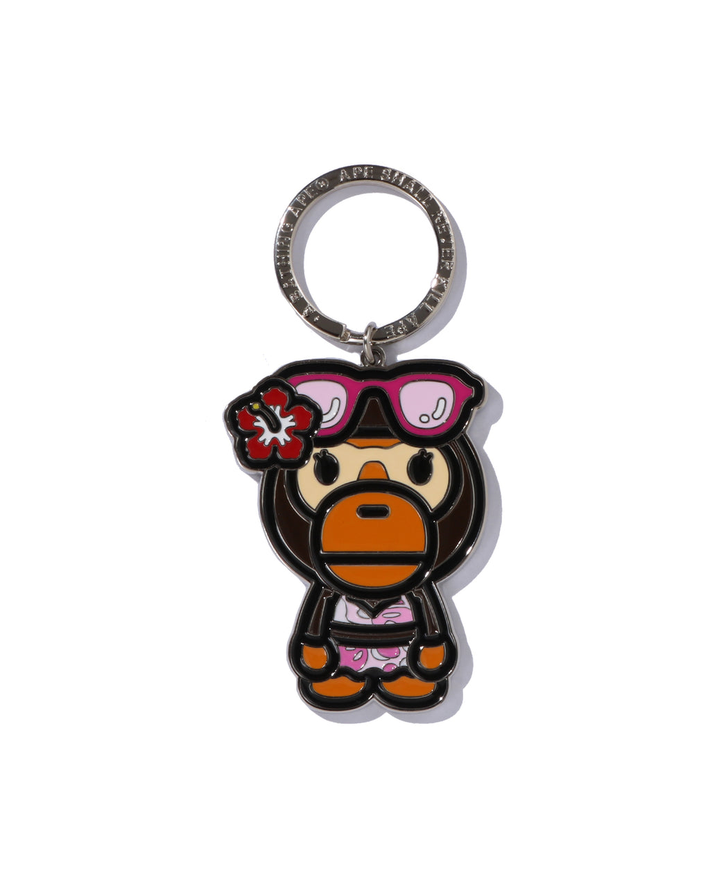 Baby Lisa Summer Metal Keychain