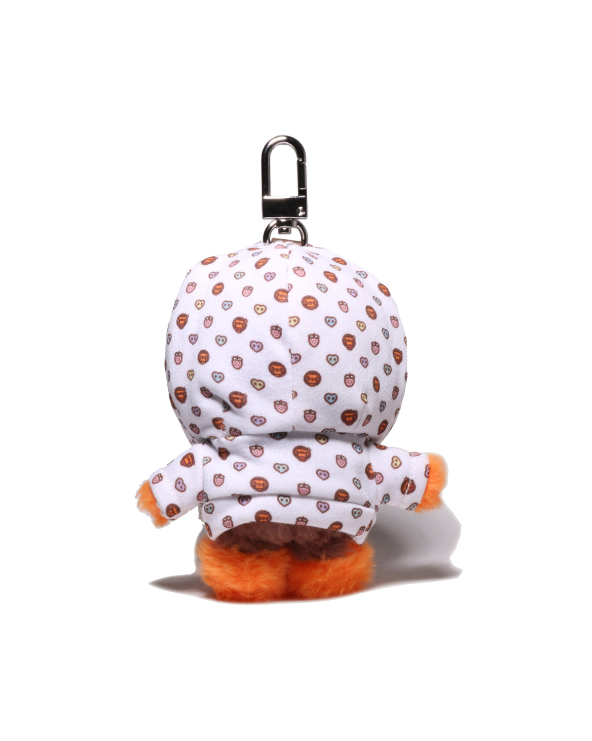 Milogram Sweets Pattern Hoodie Baby Milo Fur Doll Key Chain