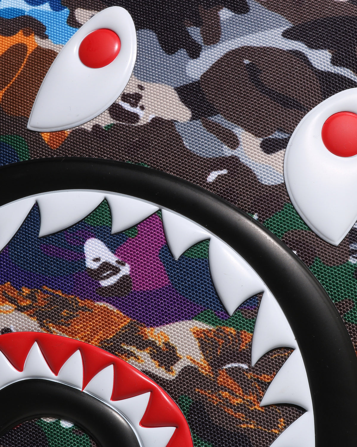 Kids Hybrid Camo Shark Patch Daypack