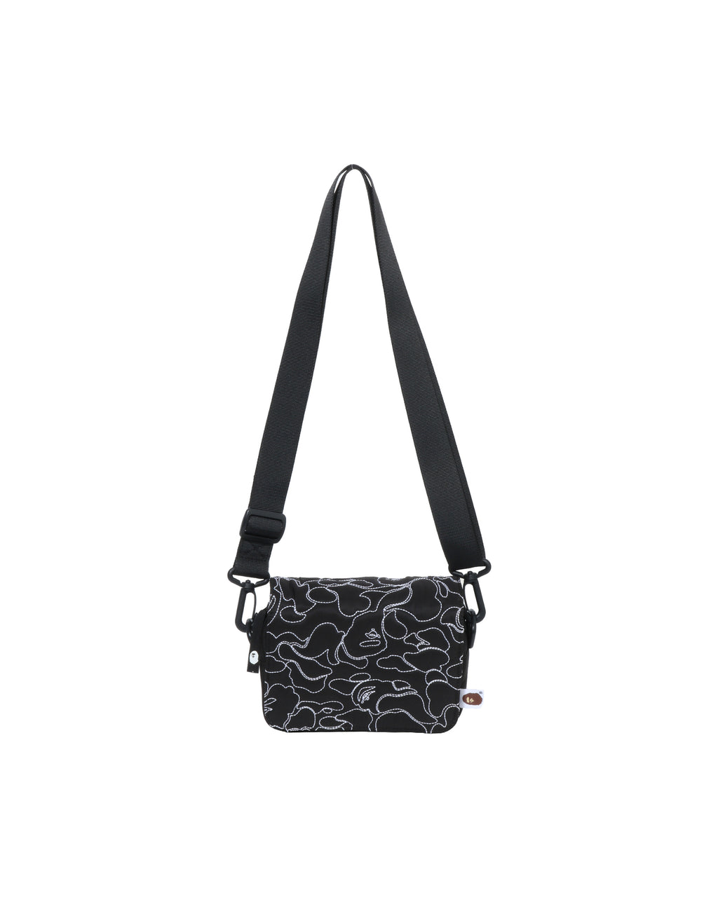 Line Camo Quilted Shoulder Bag