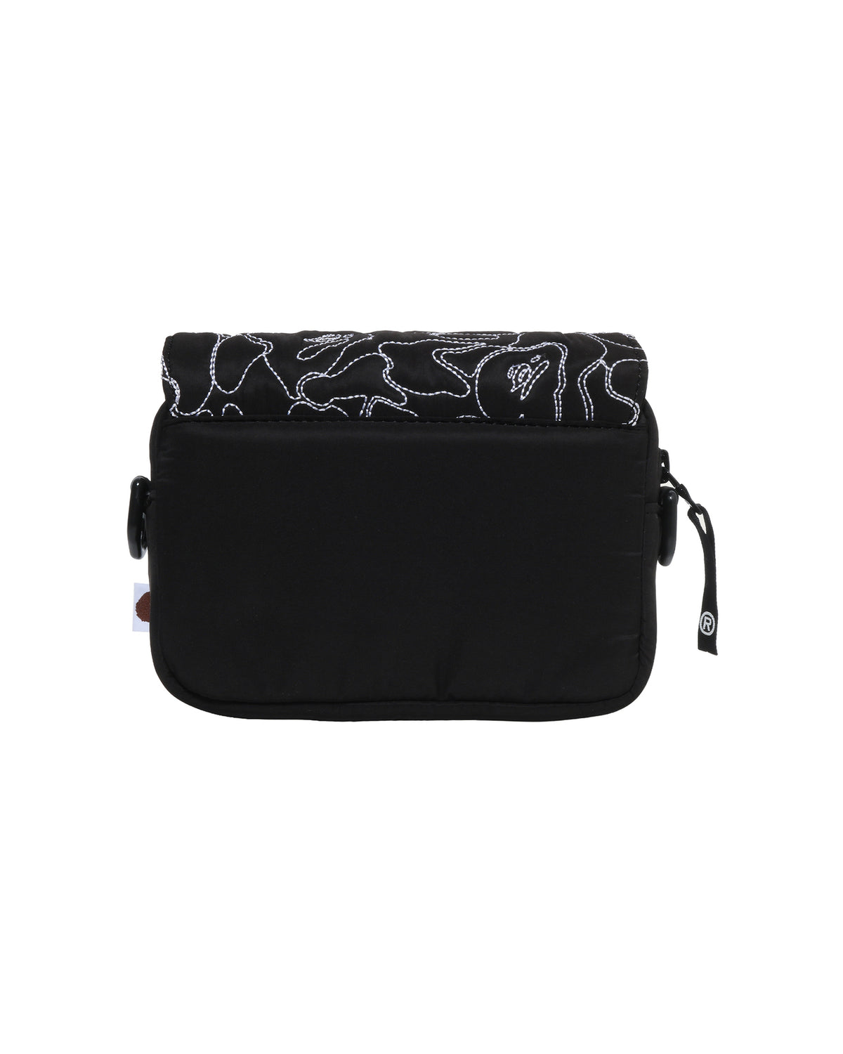 Line Camo Quilted Shoulder Bag