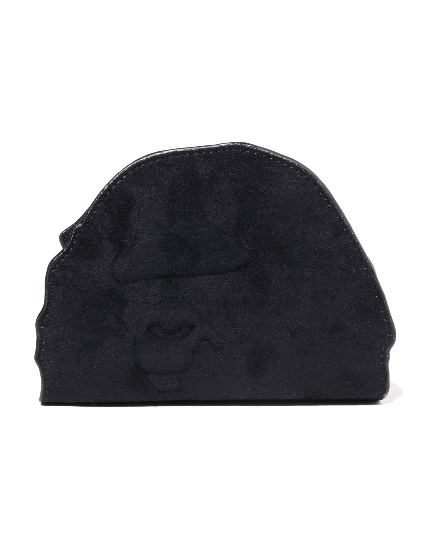 Ape Head Suede Embossed Pouch