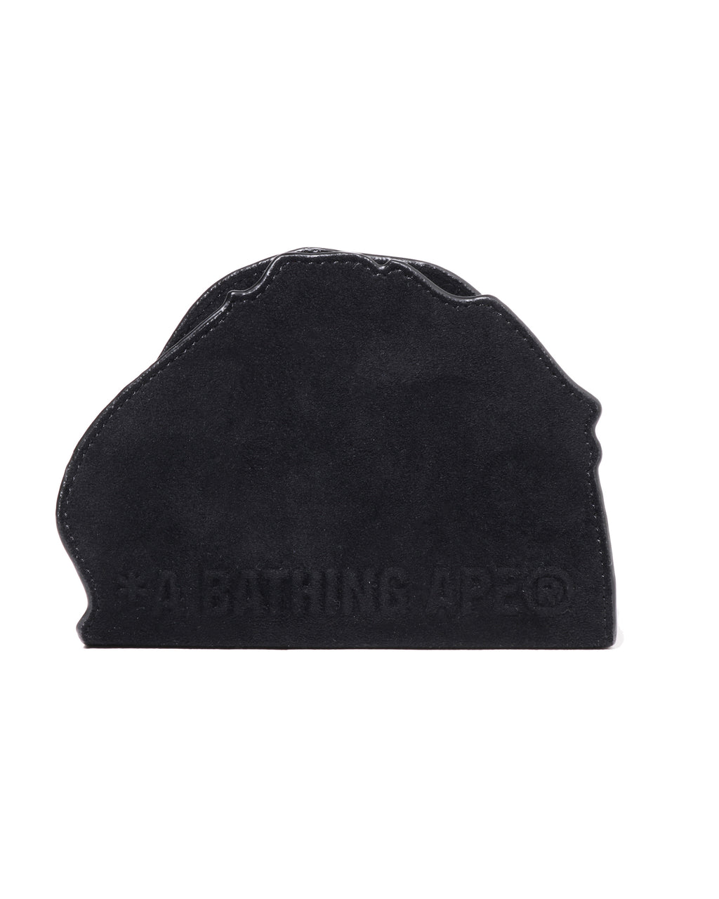Ape Head Suede Embossed Pouch