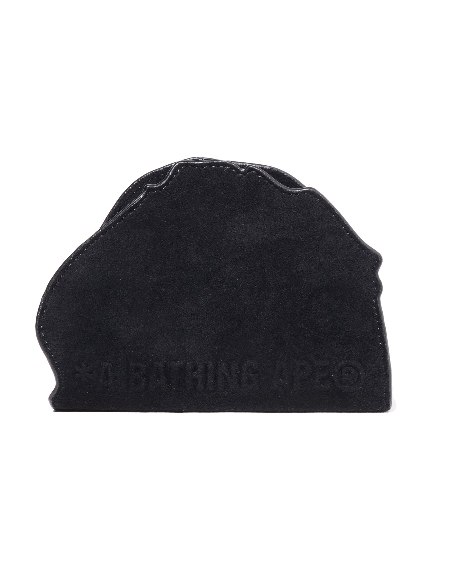 Ape Head Suede Embossed Pouch