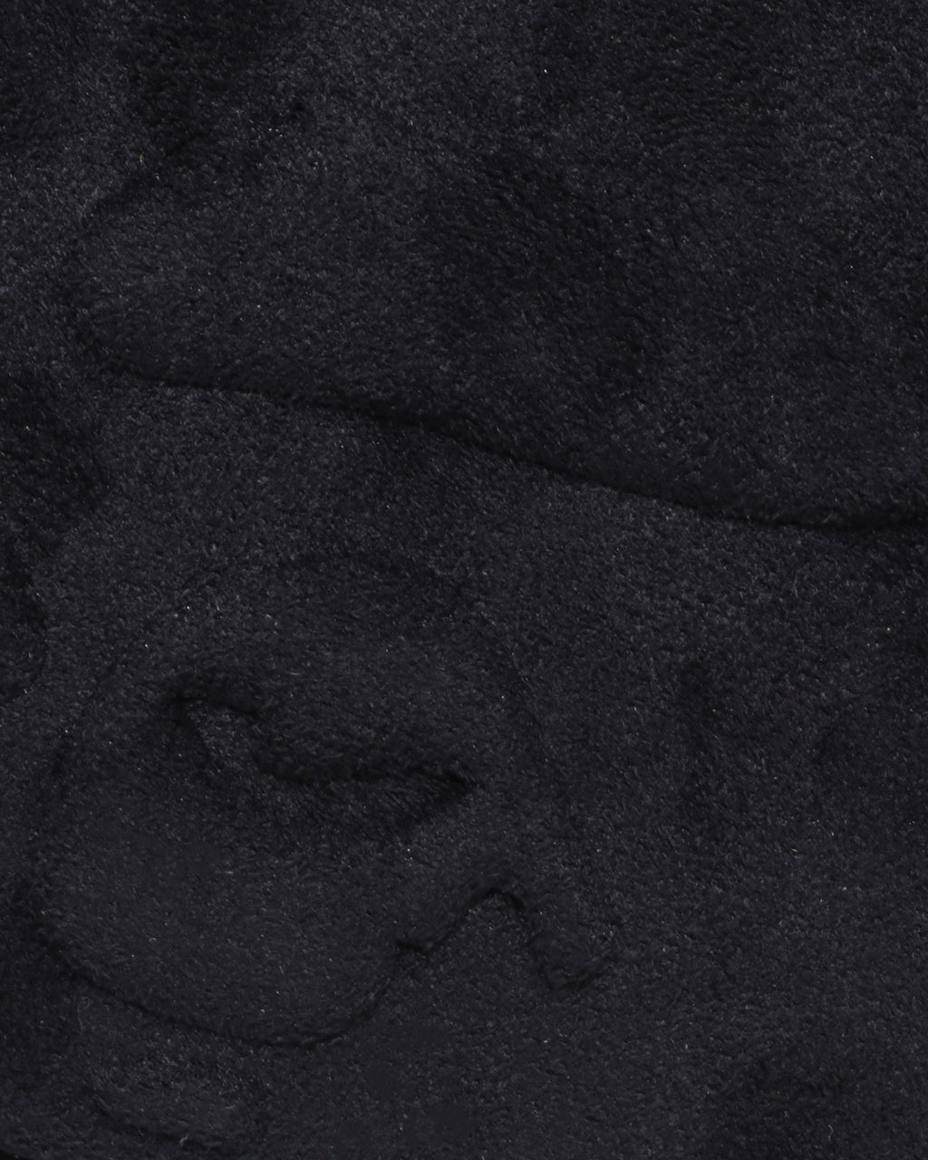 Ape Head Suede Embossed Pouch