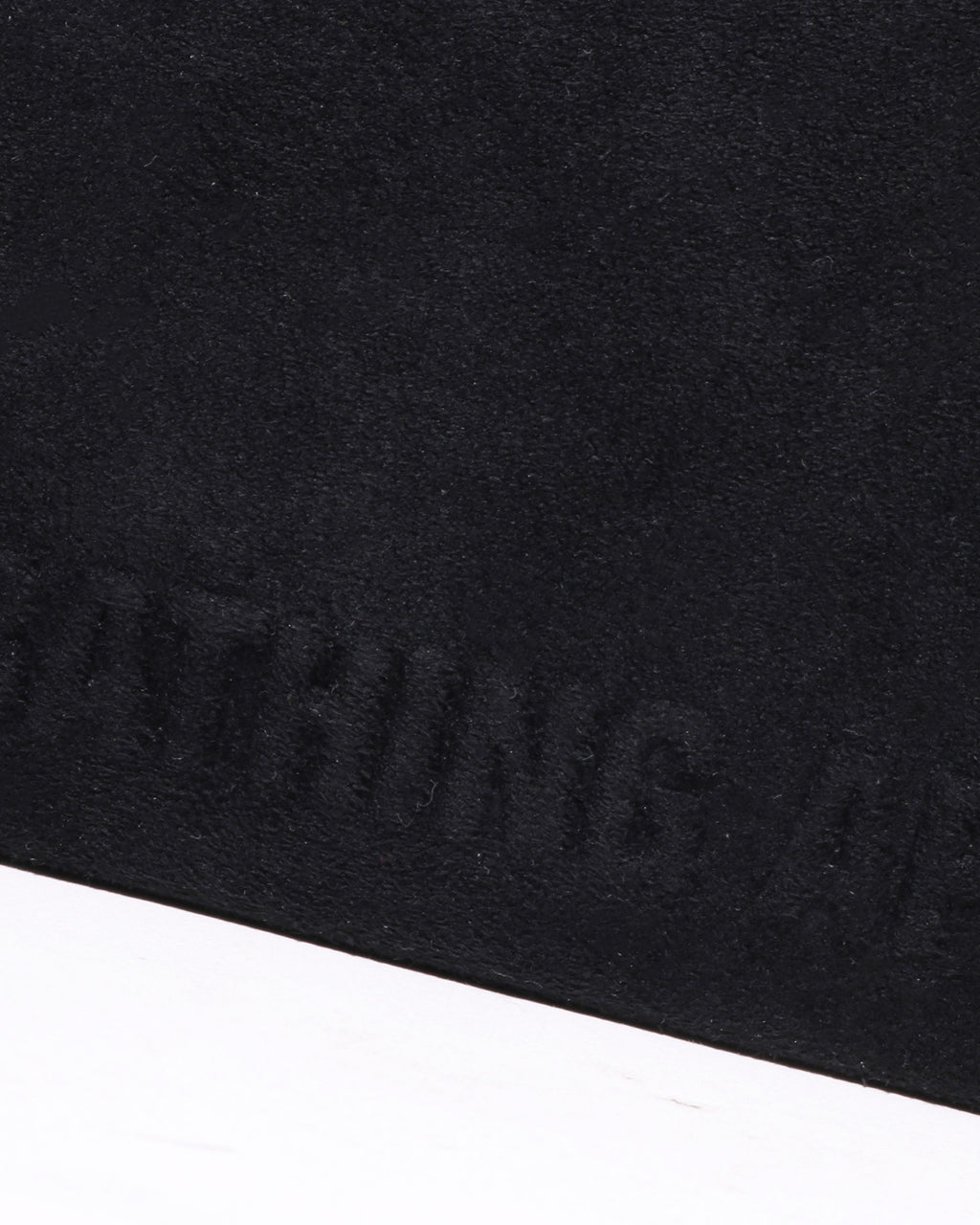 Ape Head Suede Embossed Pouch