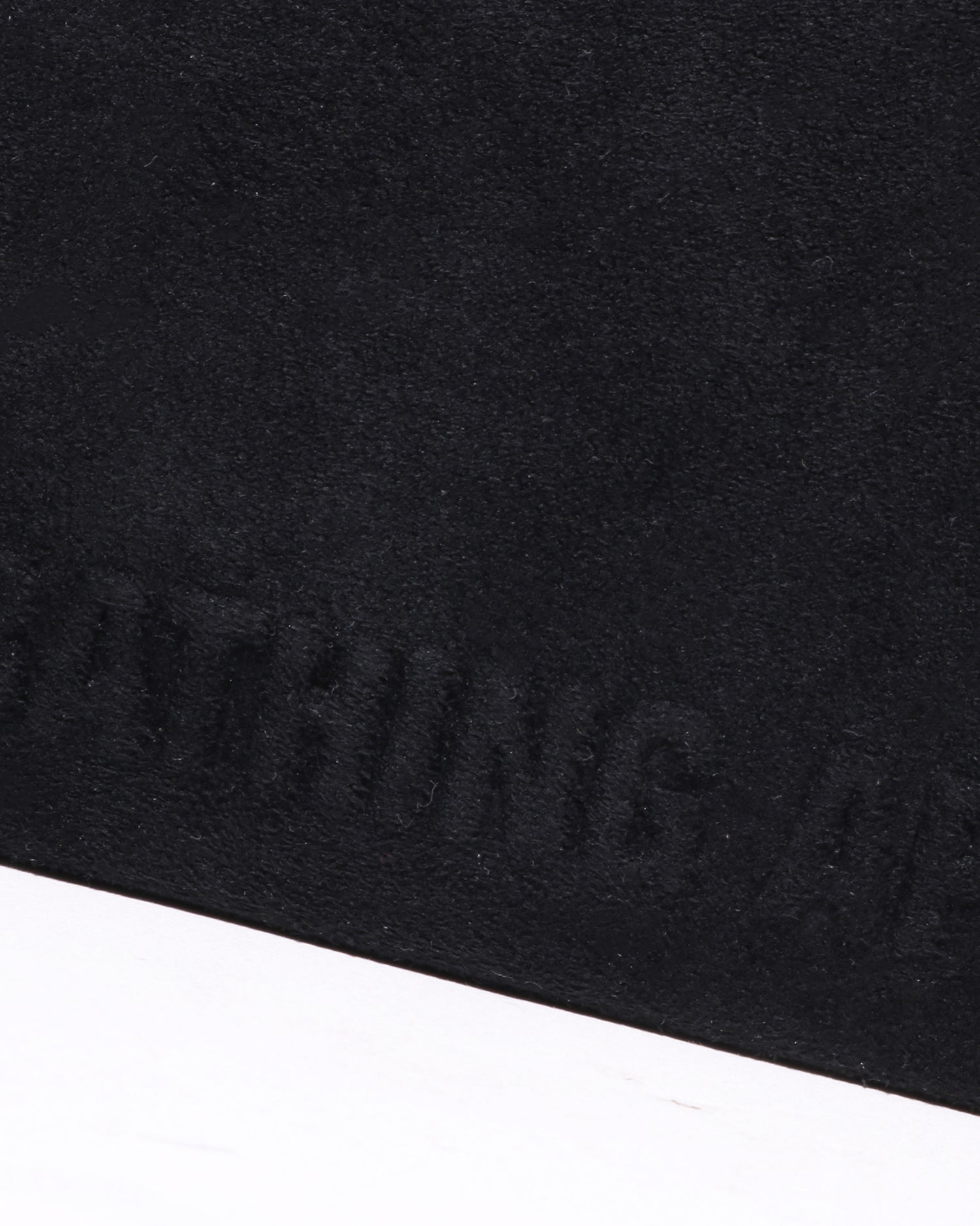 Ape Head Suede Embossed Pouch