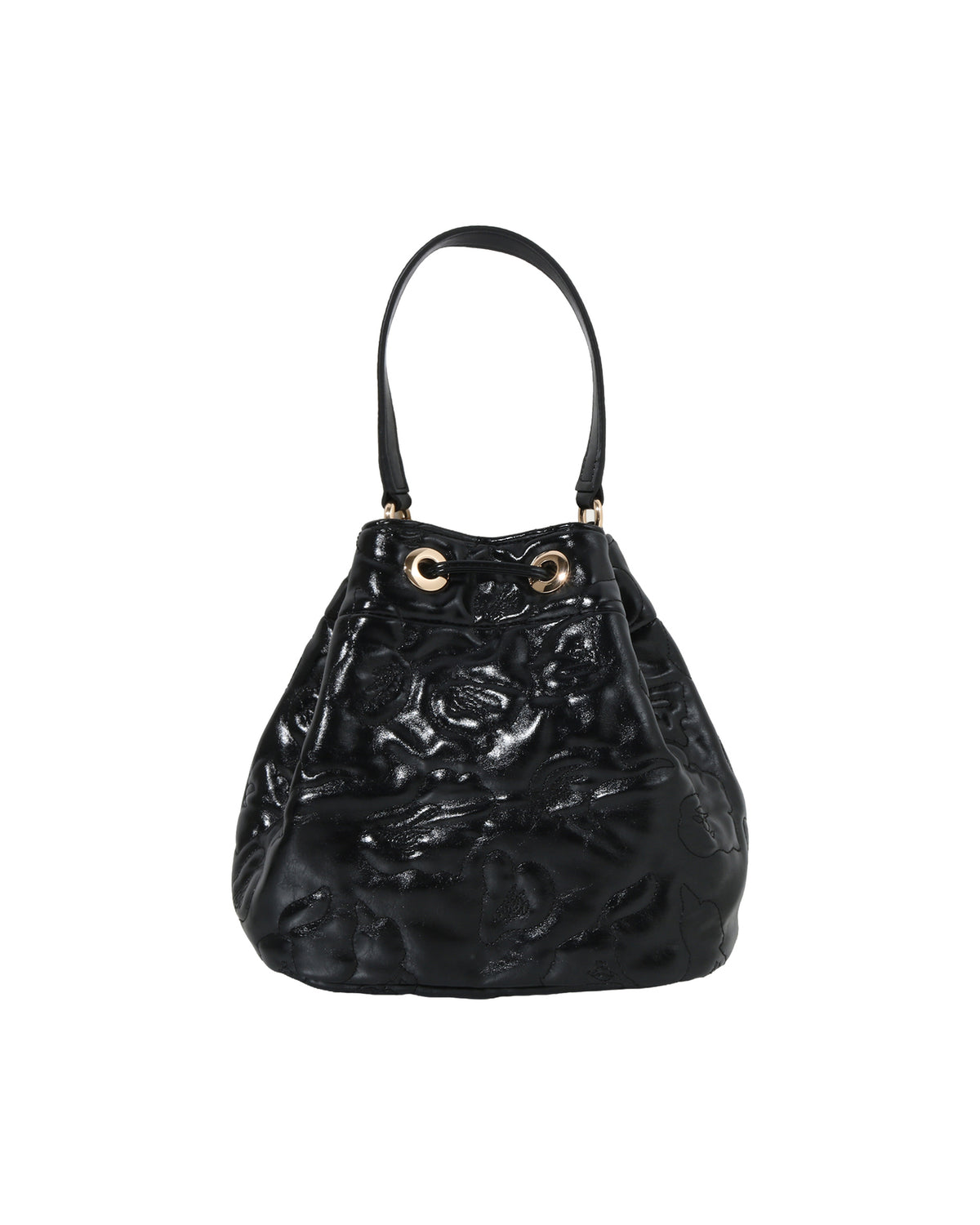 Camo Quilting Bucket Bag
