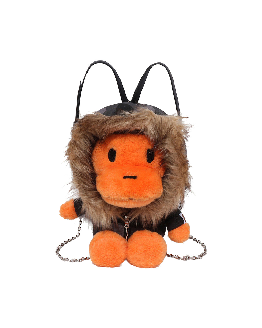 Color Camo Baby Milo Fur Doll Backpack