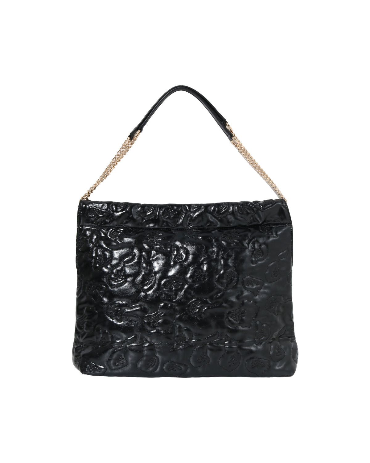 Camo Quilting Chain Handle Tote Bag 