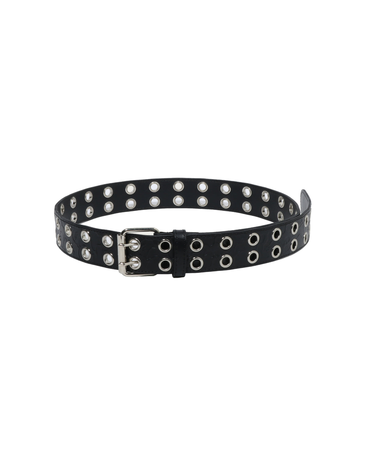 Solid Camo Double Pin Leather Belt