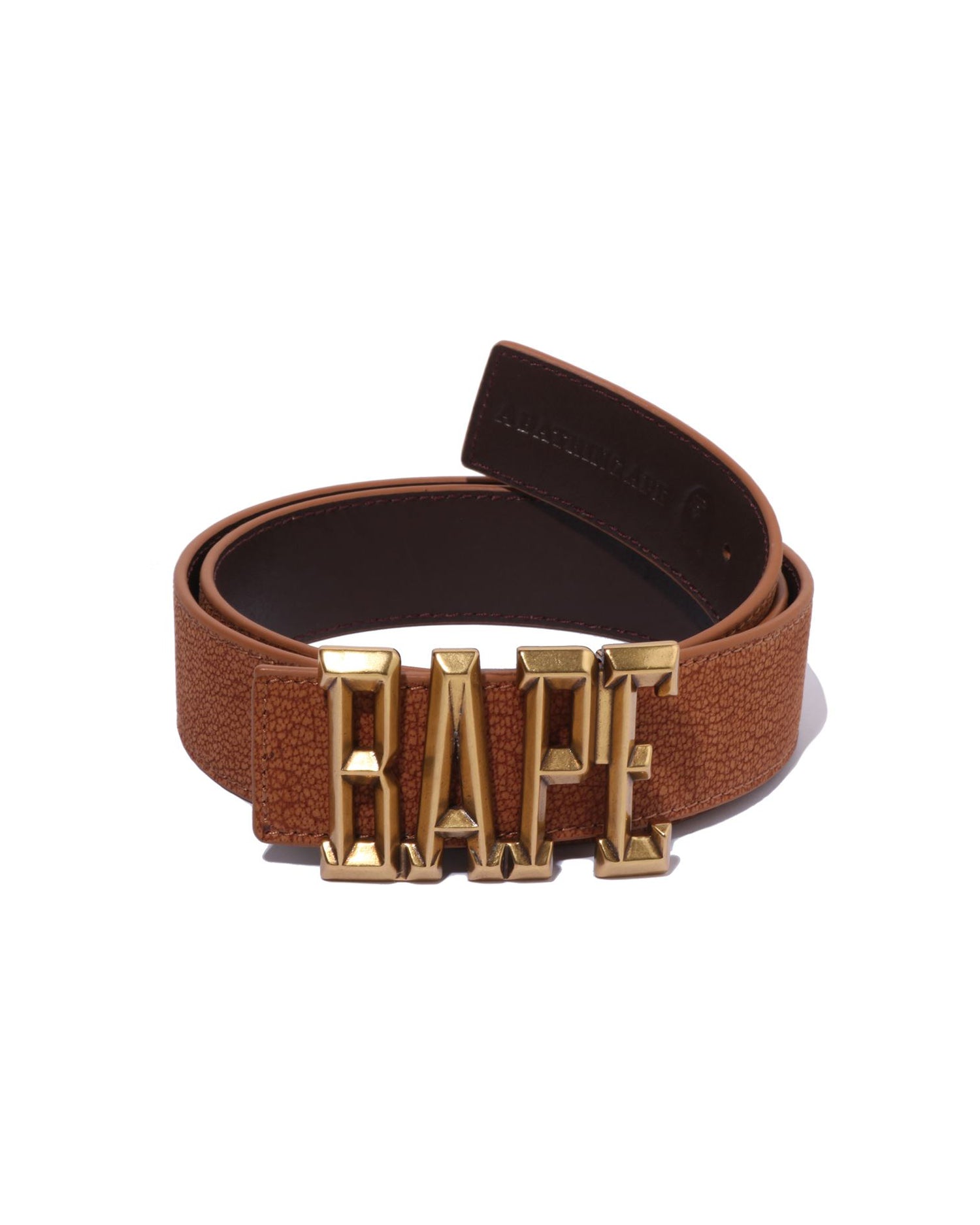 College Monogram Reversible Belt