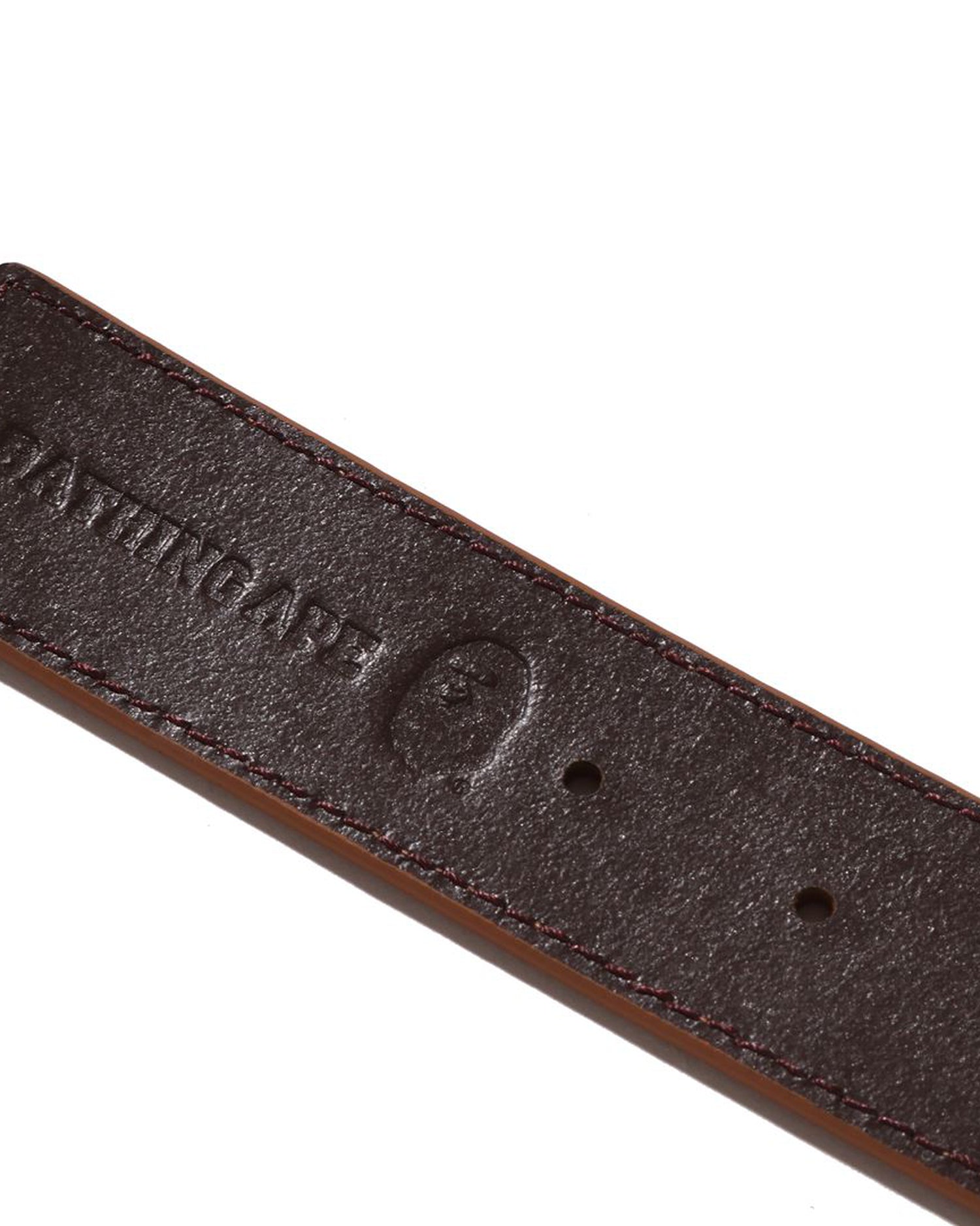 College Monogram Reversible Belt