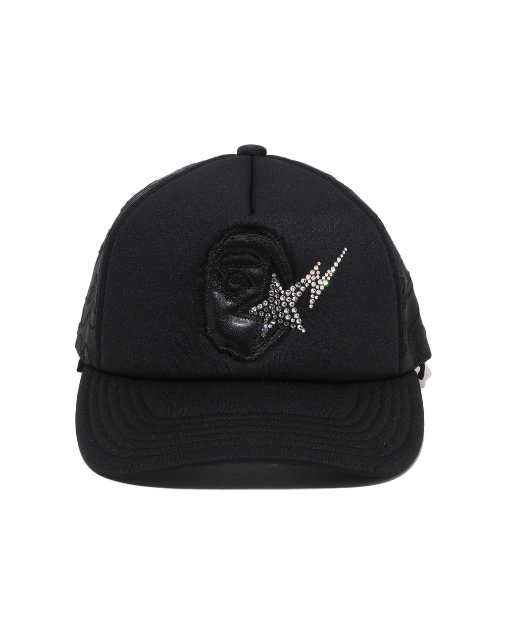 Ape Head Crystal Mesh Cap