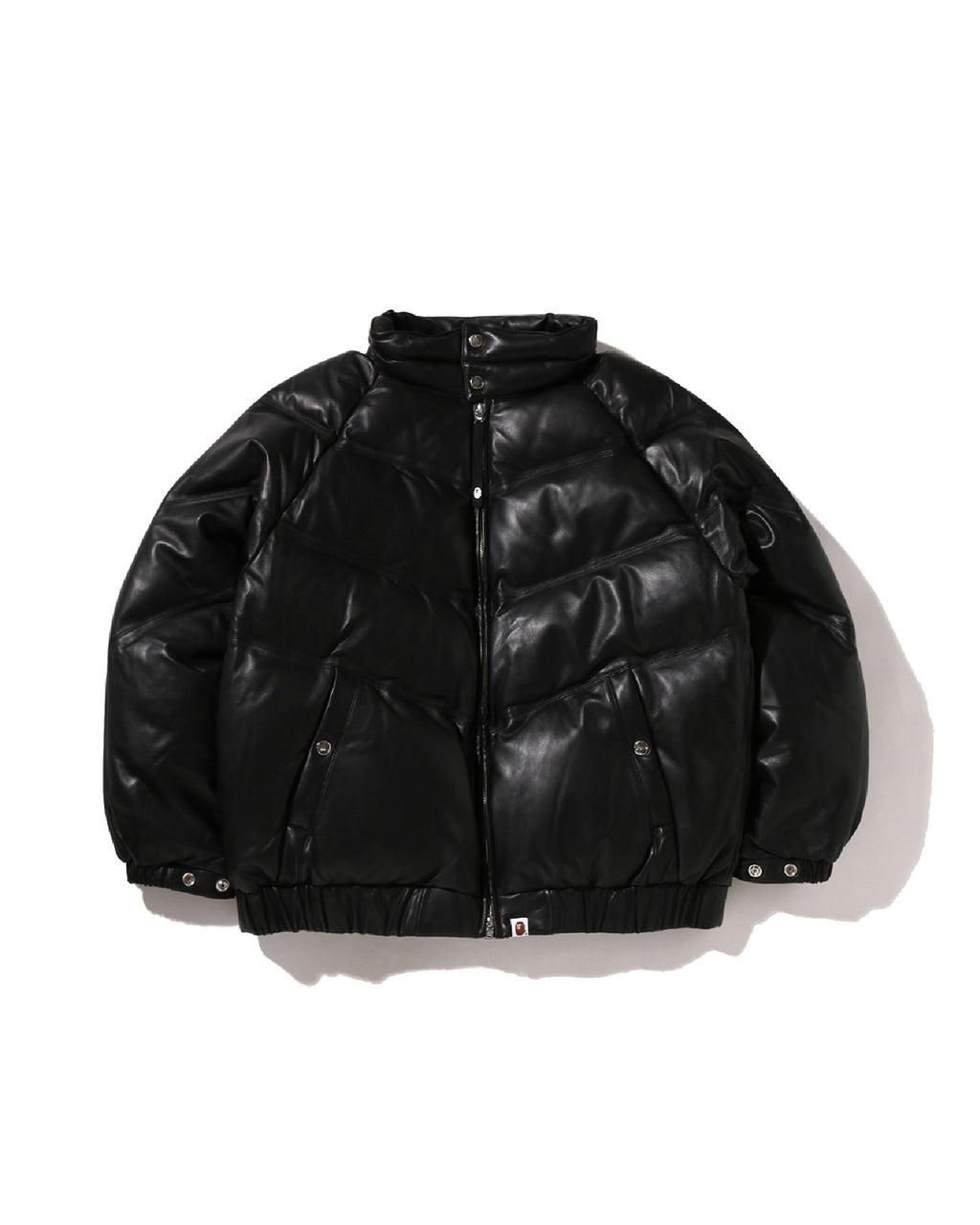 Leather B Boy Down Jacket