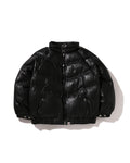 Leather B Boy Down Jacket