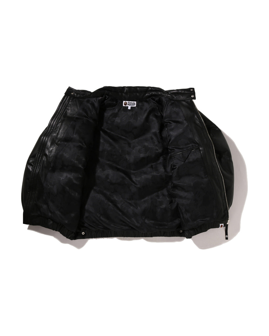Leather B Boy Down Jacket
