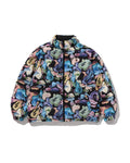 Art Camo Reversible Down Jacket