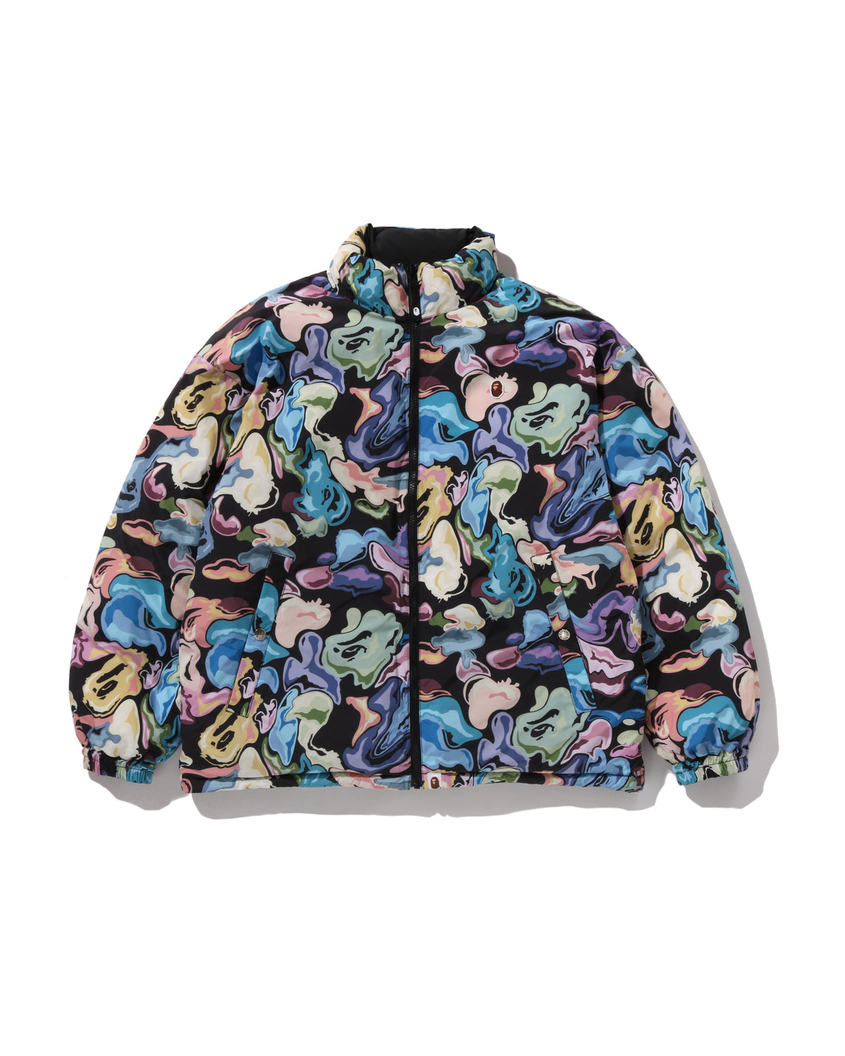 Art Camo Reversible Down Jacket