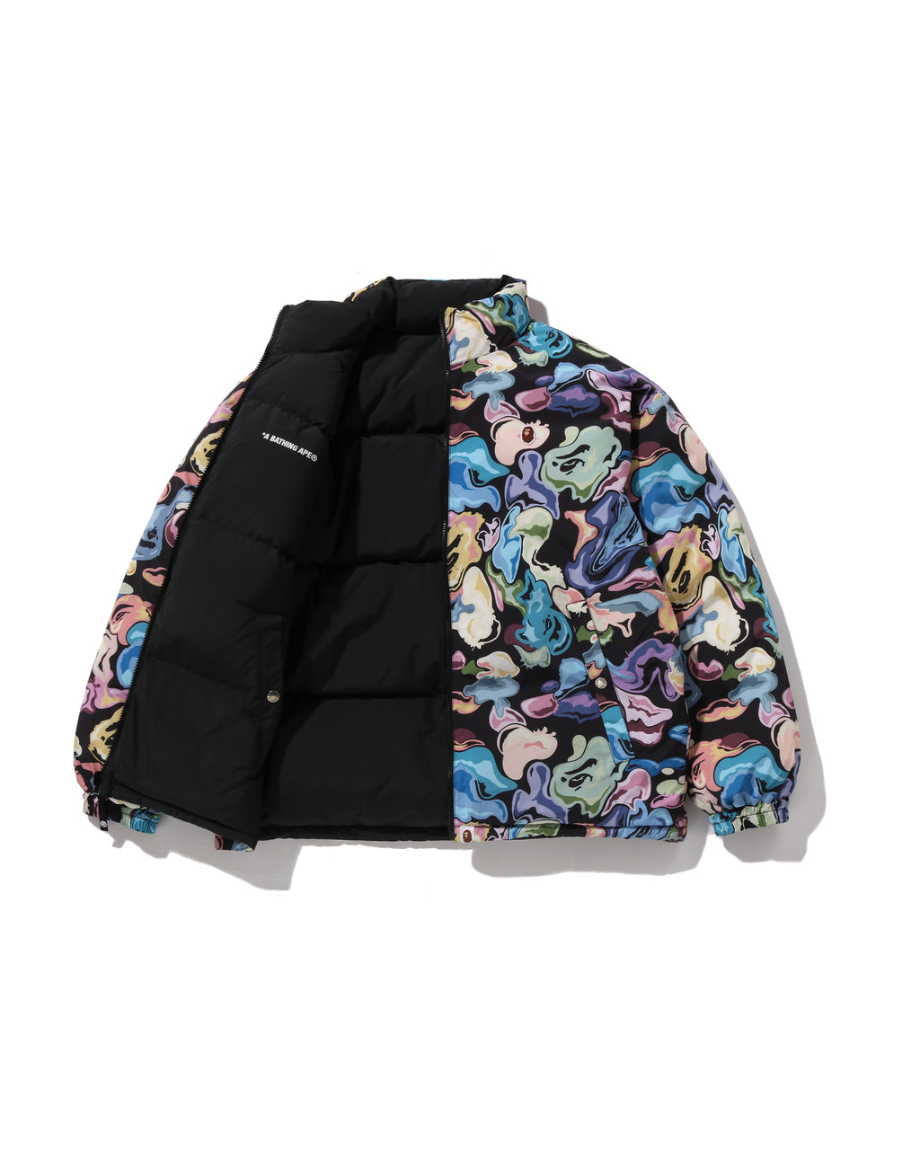 Art Camo Reversible Down Jacket