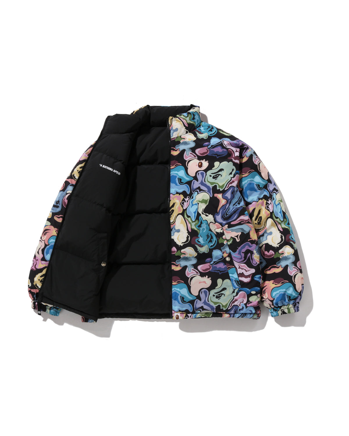 Art Camo Reversible Down Jacket