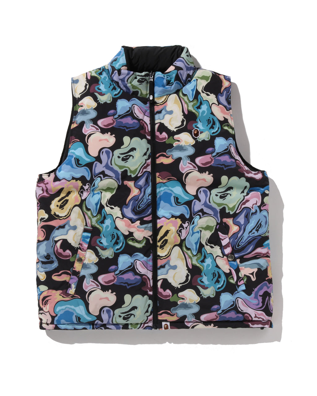 Art Camo Reversible Down Vest