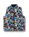 Art Camo Reversible Down Vest