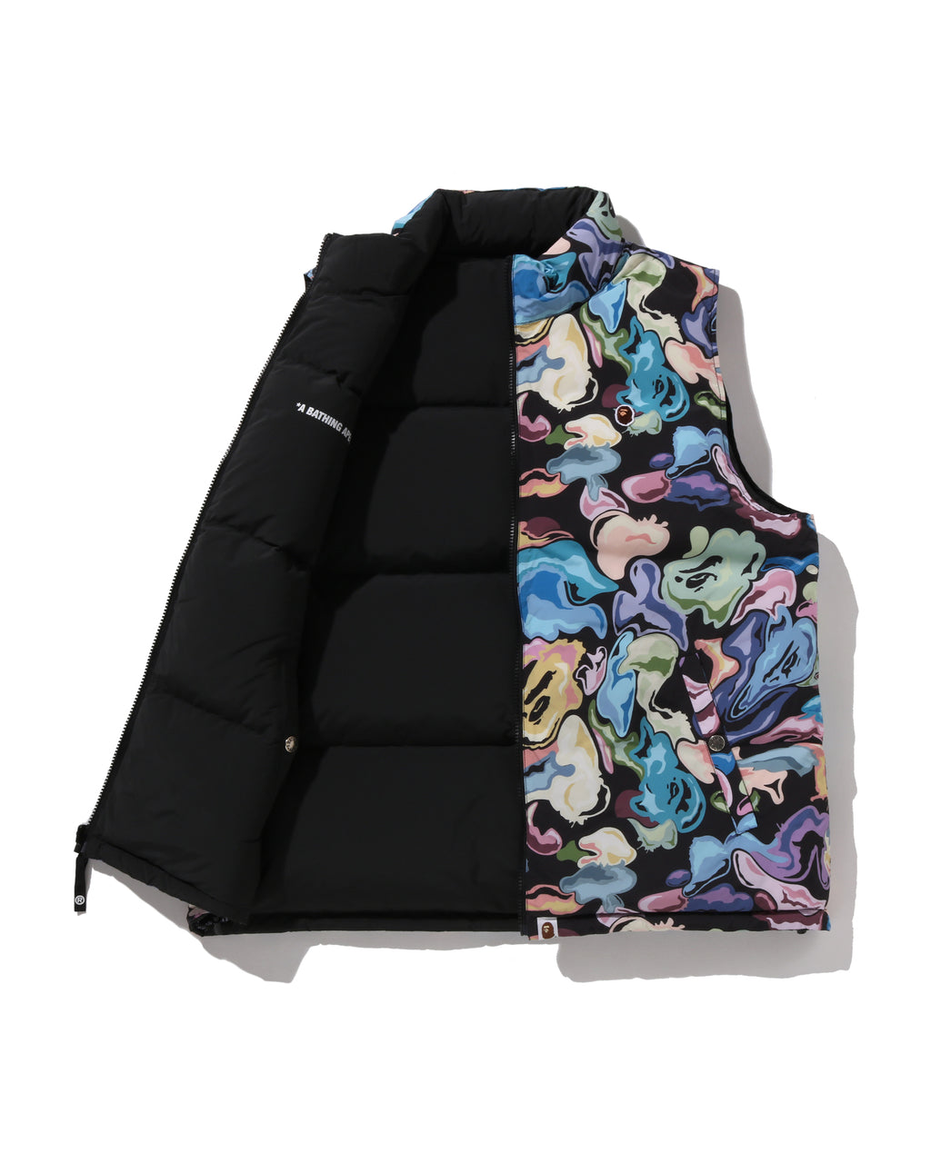 Art Camo Reversible Down Vest